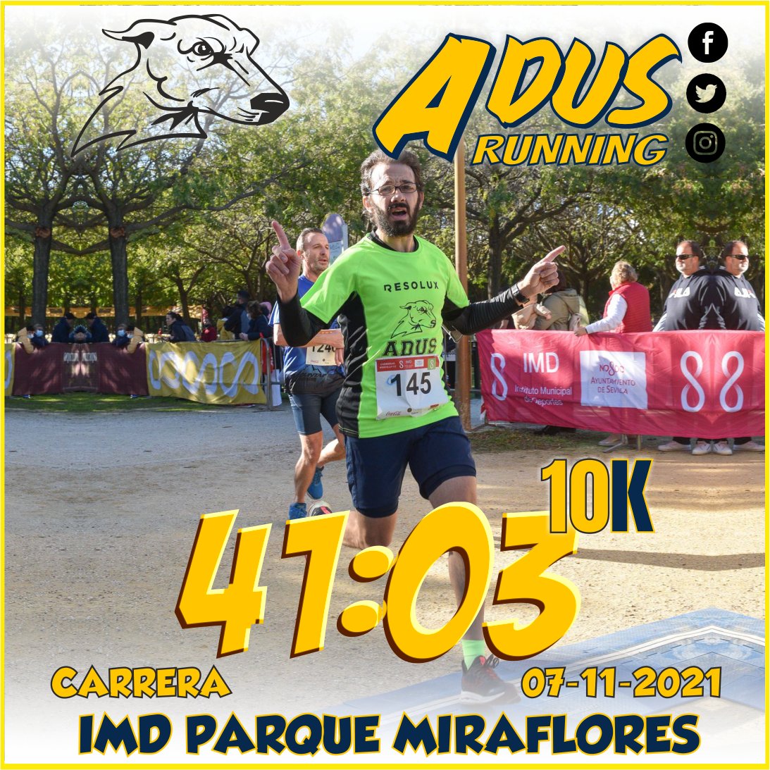 CD_ADUS's tweet photo. Felcitar a Carlos por su nuevo record personal en 10K 41:03
Enohrabuena!!! https://t.co/rFSaR3ud0B