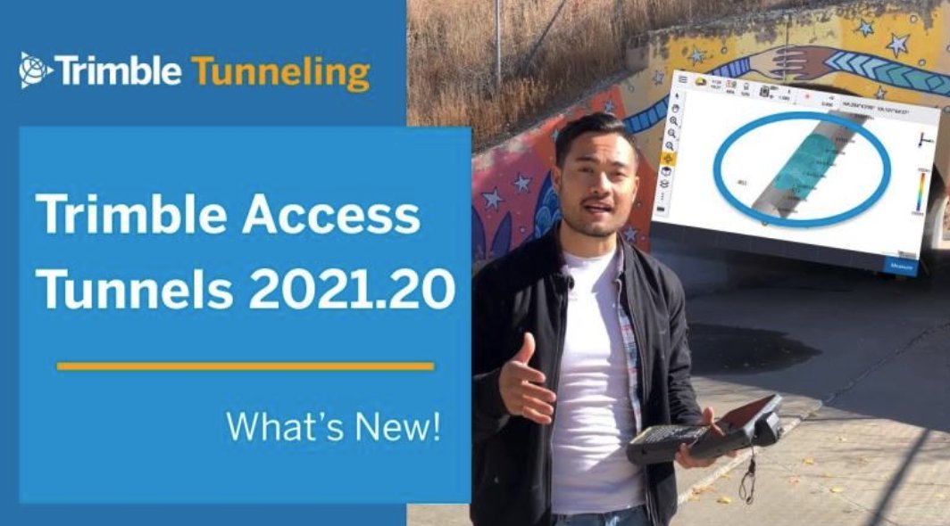 TrimbleNews's tweet photo. Check out “What’s New” in #TrimbleAccess Tunnels v2021.20! In this video, we go through all the exciting functionality we’ve added to help you on your next #Tunnel project. https://t.co/0Fy5AZm5A3 https://t.co/z6T6x3qcoo