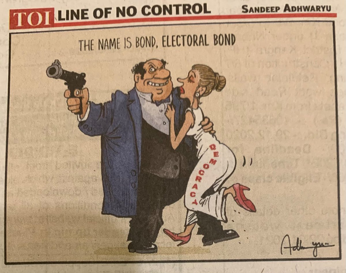 CommodoreBatra's tweet photo. THE NAME IS BOND,  ELECTORAL BOND ! https://t.co/Ny7qoNKl3u