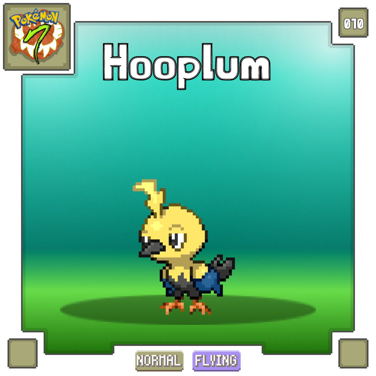 PokemonNatura's tweet photo. 010 - HOOPLUM

Para practicar el vuelo, buscará el lugar más alto que pueda y se lanzará en picado. Los menos cualificados a menudo aterrizarán sobre su cabeza, pero siempre se levantan completamente ilesos.

Diseño: @Francisco_ho27 https://t.co/Ct6yFySfWD