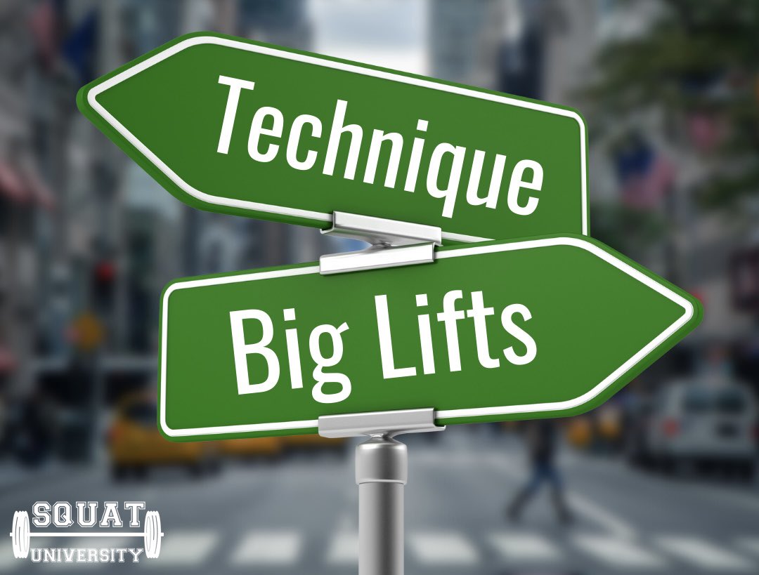 SquatUniversity's tweet photo. The best athletes know this is the same road… https://t.co/9vlhfNP4S0
