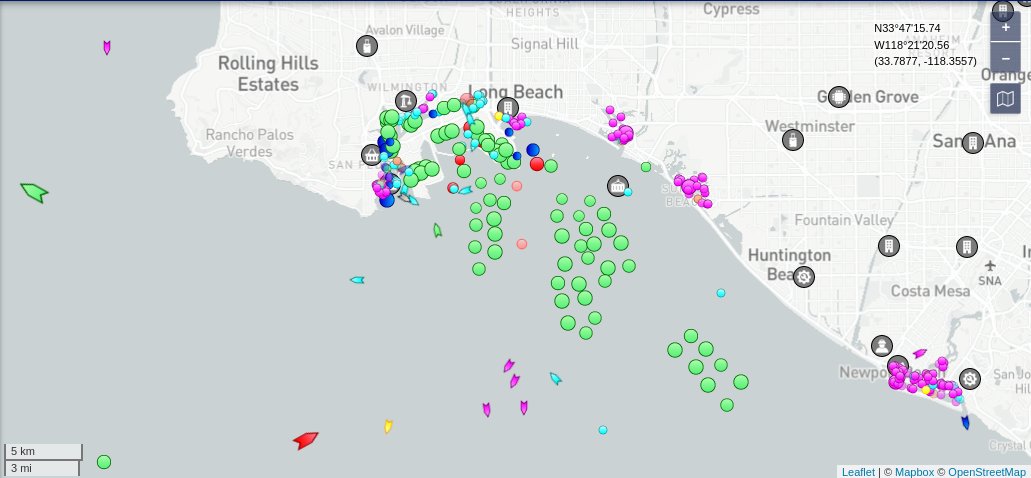 TheIntelFrog's tweet photo. Port Report 11/10
Port - In port(chg)/At anchor(chg)/Avg time at anchor(chg)
LA - 21(0)/38(+3)/16.8 days(+1.3)
Long Beach - 13(-1)/37(-6)/13.6 days(-.1)
17 - ships awaiting processing by port of LA or Long Beach
Savannah - 4 (-1)/19(+1)/N/A
#PortProblems #LA #LongBeach #Savannah https://t.co/gvjrLRbLnr