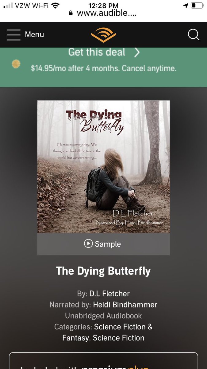 BindhammerHeidi's tweet photo. My newest audiobook about Zombies!! https://t.co/egHKJWuvqc