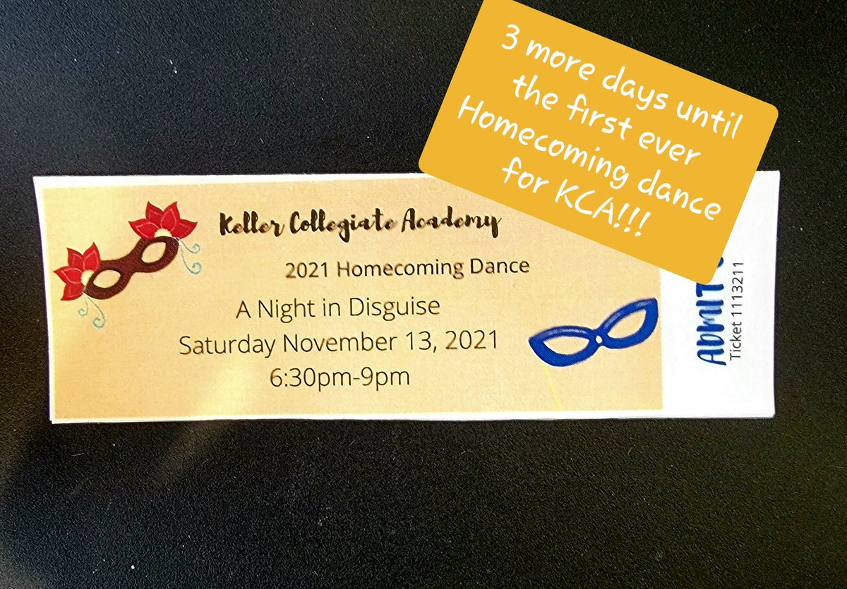 Get your dancing shoes out and practice those moves cause KCA is about to Turn uuuuup! 
The inaugural Homecoming dance is 3 days away!