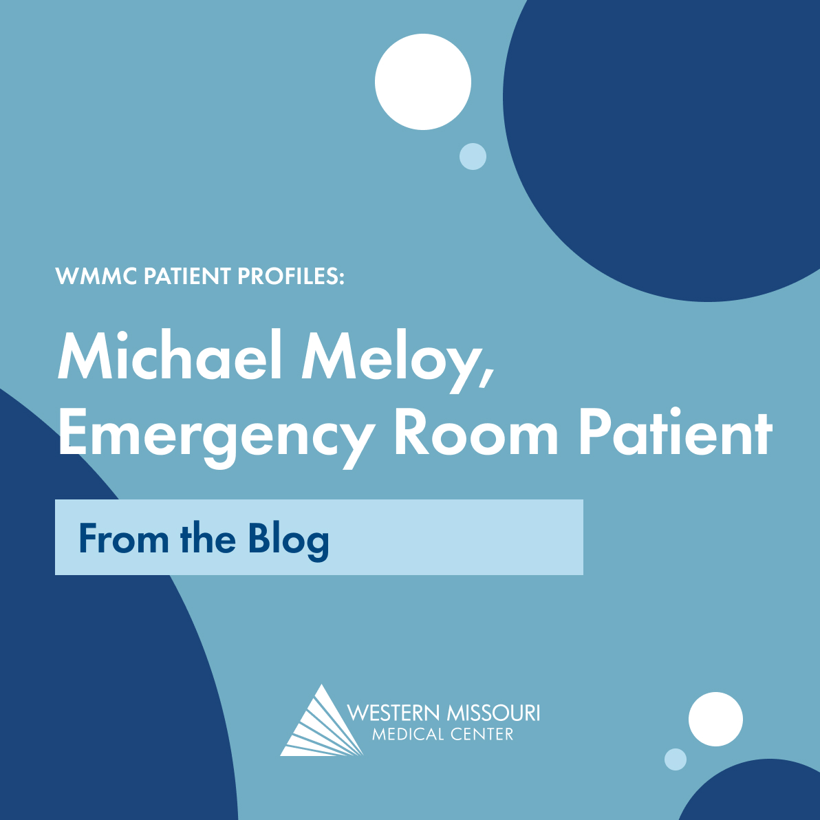 WesternMoMed's tweet photo. When Warrensburg resident Michael Meloy needed emergency care late at night, he turned to Western Missouri Medical Center. To read his story, check out our latest blog:
https://t.co/wyVuuA51Vc https://t.co/M8Z2uBEBee