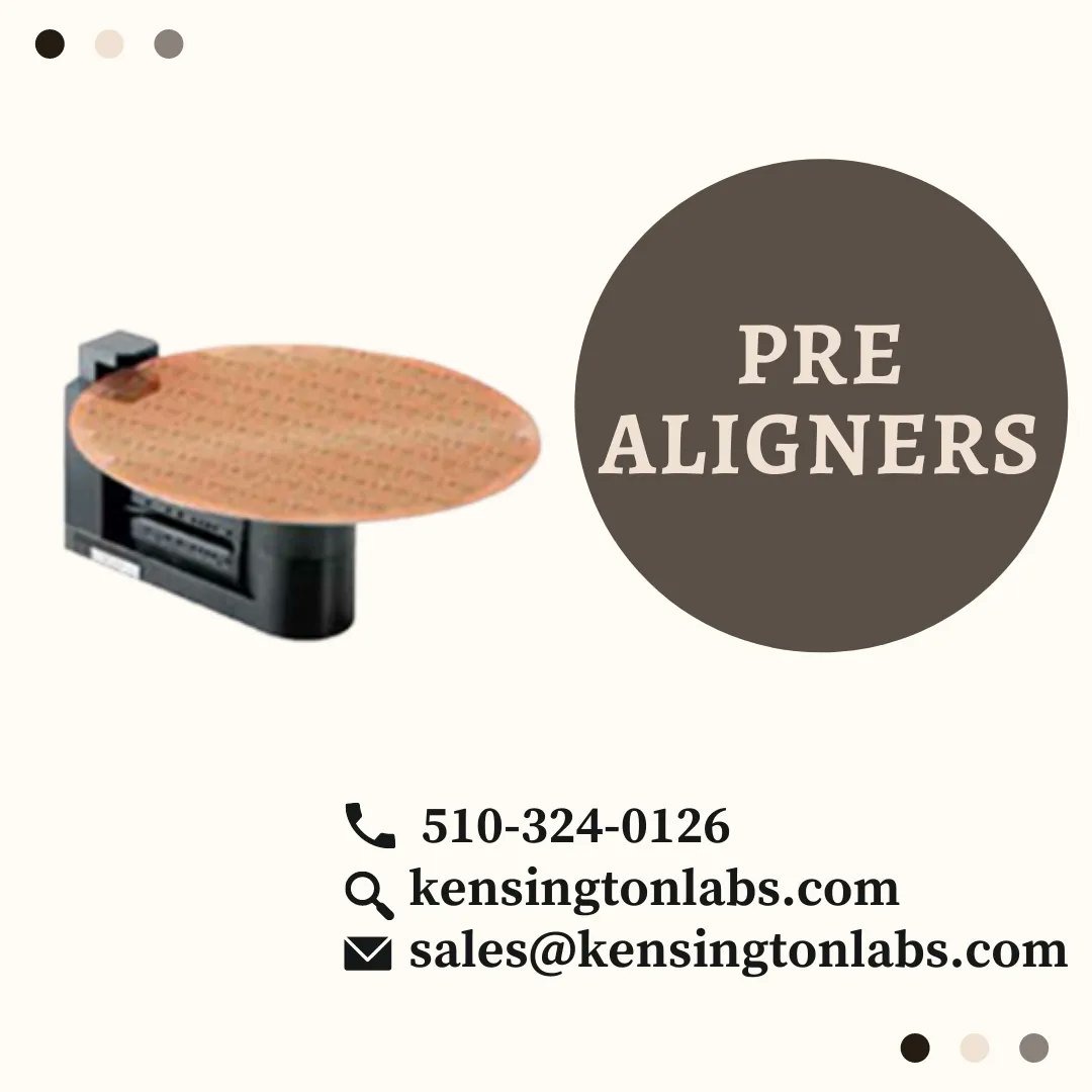 Kensington_Labs's tweet photo. Wafer #prealigner plays a significant role in #wafermanufacturing. If you buy the high-quality pre-aligners, then you may reach the #KensingtonLabs. We are known for offering high-end lab #equipment to customers.  

Visit:- https://t.co/nRILLqM9hx https://t.co/MMkMbwwTUx