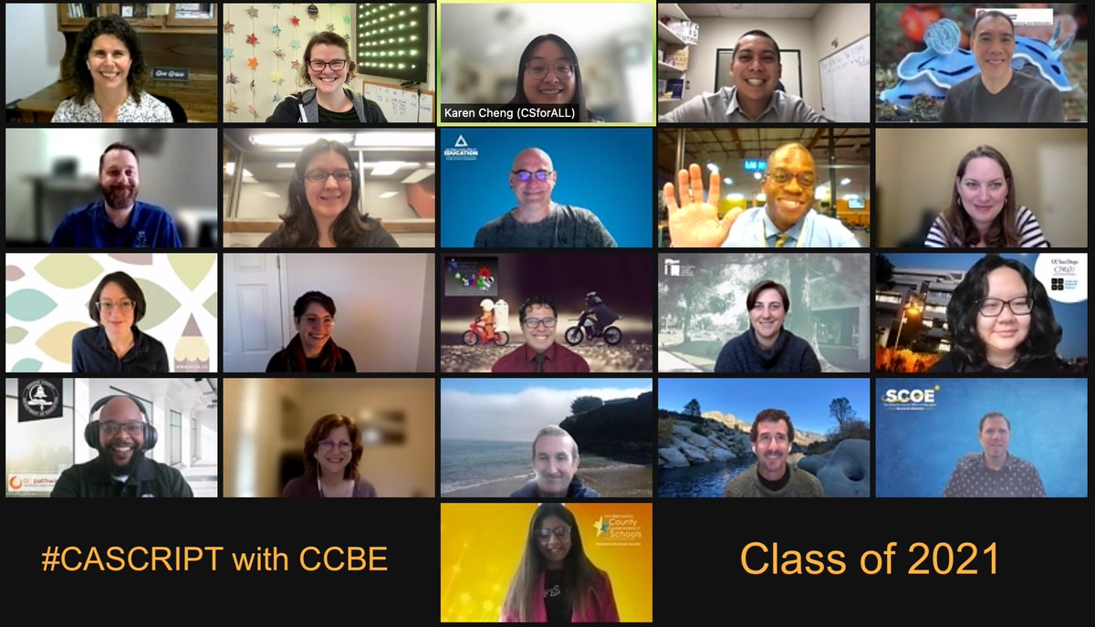 thegrene's tweet image. #CASCRIPT is underway with participants from 15 California counties and @CSforAll! #CSforAllSCRIPT #CSforCA
