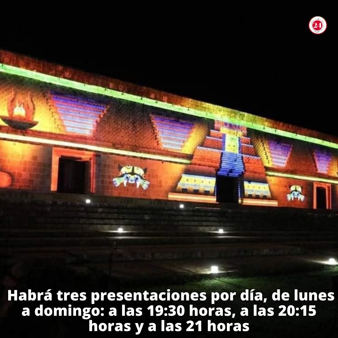 24horasYucatan's tweet photo. 😯😍Día histórico con la apertura y exposición al público, del nuevo espectáculo #EcosdeUxmal.
📸 @MadreSemestrosa @mdiazm2000 https://t.co/bJI1bKhRbn