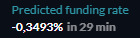 DaanCrypto's tweet photo. Any short term movements can obviously influence your result. But with the "worst'' taker fee it should still be relatively safe at these rates.

If you don't understand how this works I wouldn't suggest doing this. Learn about how fundings etc work, before you make a mistake. https://t.co/dGvj4Iq6ZI