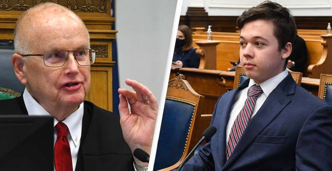 VisualizeBlue24's tweet image. The Judge Bruce Schroeder for Kyle Rittenhouse is acting as he is a Defense Attorney for Kyle Rittenhouse. Who is in charge of removing a judge. This guy probably voted for Trump and shoots his AR-15 in his backyard every weekend. 

#RemoveJudge