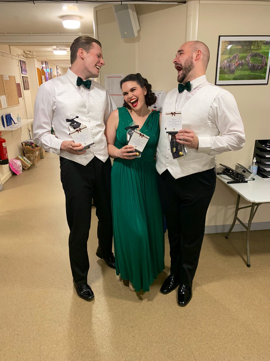 Thank you <a href="/keddiescott/">Keddie Scott Associates</a> @anthonyw_ksa <a href="/frogersuk/">Frankie Rogers</a> for our wonderful opening night gifts! You are AMAZING 🎄⭐️