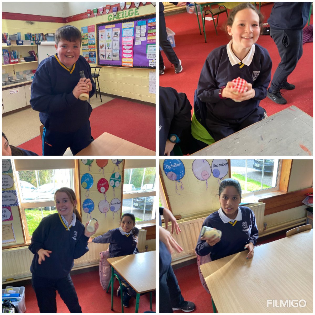 cconnellns's tweet photo. Science week fun continuing in rang a cúig today. The children engaged in the process of making their own butter. It is safe to say the taste test went well! @ScienceWeek #materialsandchange #liquidsandsolids #physicalforce #activelearning #fun https://t.co/3nQeKC932E