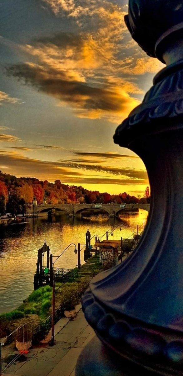 In questo momento il maestoso Po no è così,oggi piove......ma è comunque meraviglioso ...
Buona serata da Torino...🥂🥂
📸 non mia 🤷☺️