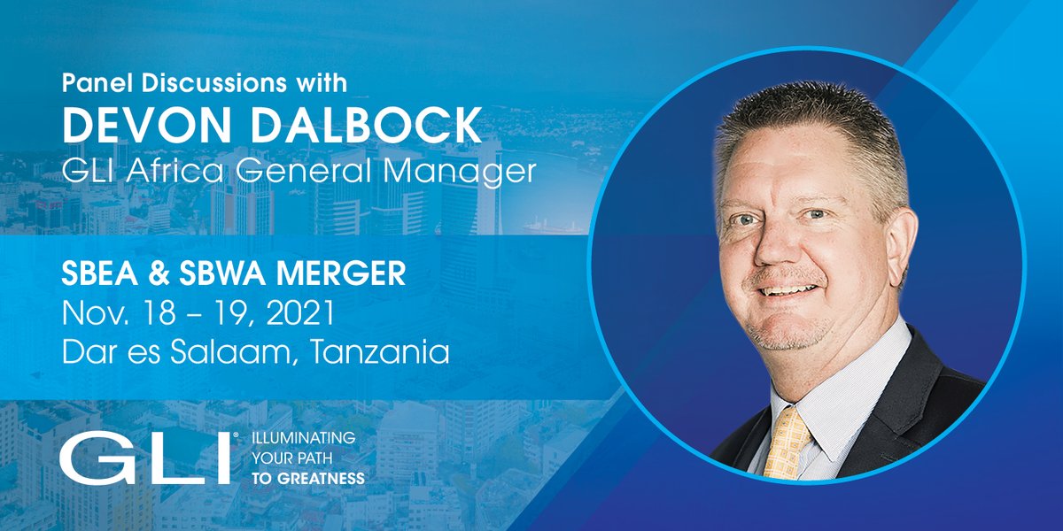 GamingLabsInt's tweet photo. Come see GLI Africa General Manager Devon Dalbock at the SBEA &amp; SBWA Merger event Nov. 18 - 19 in Dar es Salaam, Tanzania. He’ll be participating in two panels on sports betting and mobile money. Register now: https://t.co/jDG0aFOjy8 #GamingLabs #GLI #SBEA #SBWA https://t.co/tgoj5S9Z8d