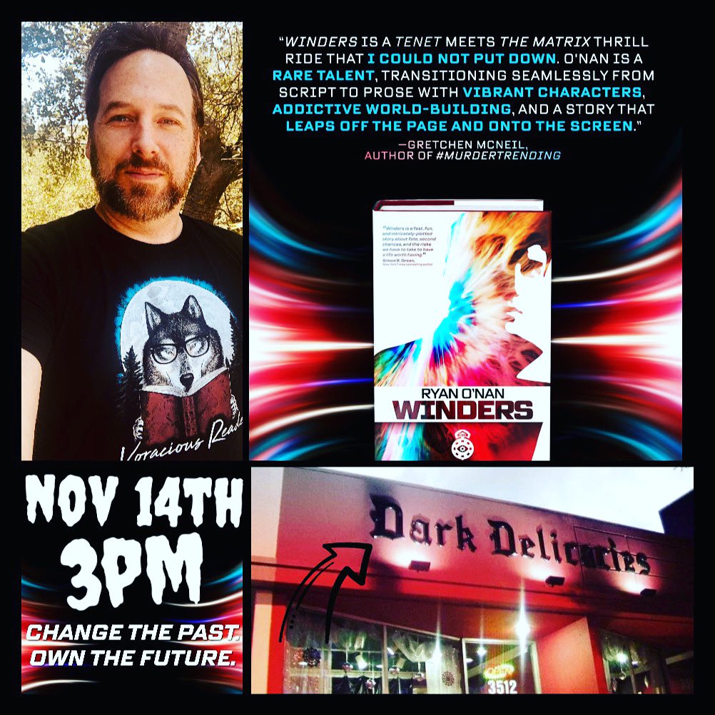 IamRyanONan's tweet photo. IN STORE SIGNING THIS SUNDAY IN LOS ANGELES. 3pm at Dark Delicacies Bookstore in Burbank. @darkdelhorror 

#author #winders #losangeles #queenofthesouth #fargo #raydonovan #bigsky https://t.co/zyGeF9nRwT