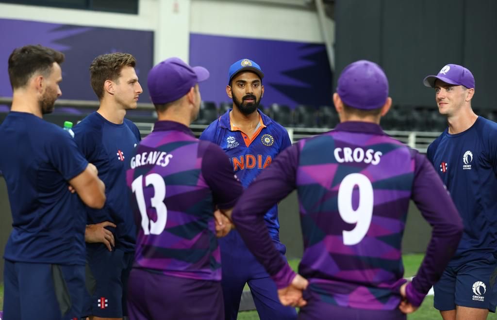 What an amazing experience at my first ⁦<a href="/T20WorldCup/">T20 World Cup</a>⁩ . Thank you to ⁦<a href="/CricketScotland/">Cricket Scotland</a>⁩ , all the fans and everyone else involved 💜