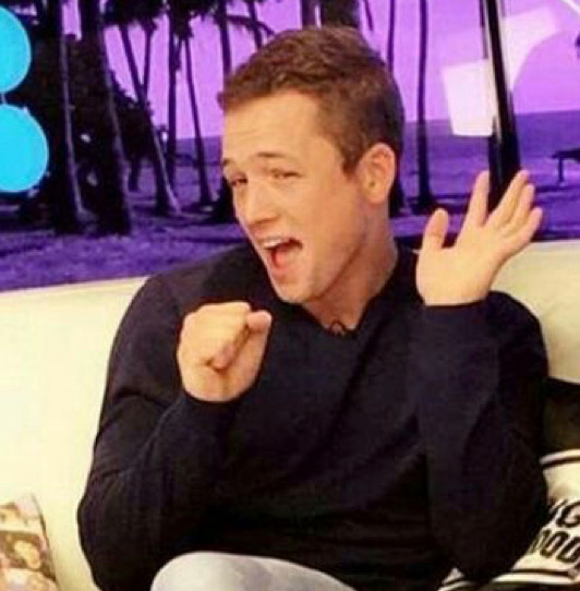 Everyone say happy birthday taron egerton 