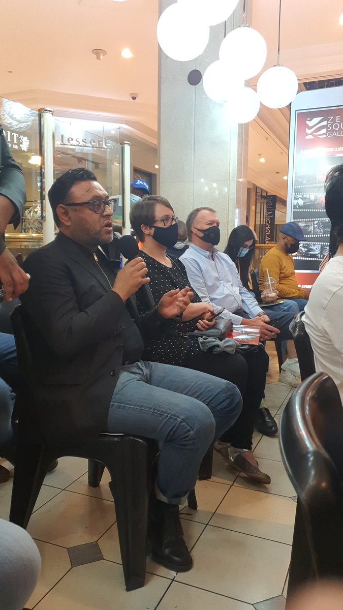 shaeera_k's tweet photo. "Even today we still do not have answers as to when @PresidencyZA will act." @wicks_jeff
"This is a failure of the state but a success of politics inside the @ANCParliament as a negotiating tactic to protect the predatory elites." @EbrahimFakir #EightDaysInJuly https://t.co/AJ3grZp5qA