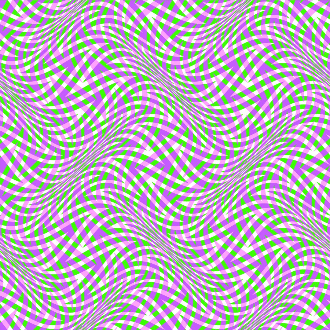 yurrey_p's tweet image. instagram.com/p/CWGT5-0qFxW/
-
#seamlesspattern #texturedesign #abstractart #graphicart #textiledesign #geometricart #digitalart #graphicdesign #newmediaart #vectorart #wallpaperdesign #tiledesign #moirepattern #tileart #Moire #psychedelicart #trippyart #opticalillusion