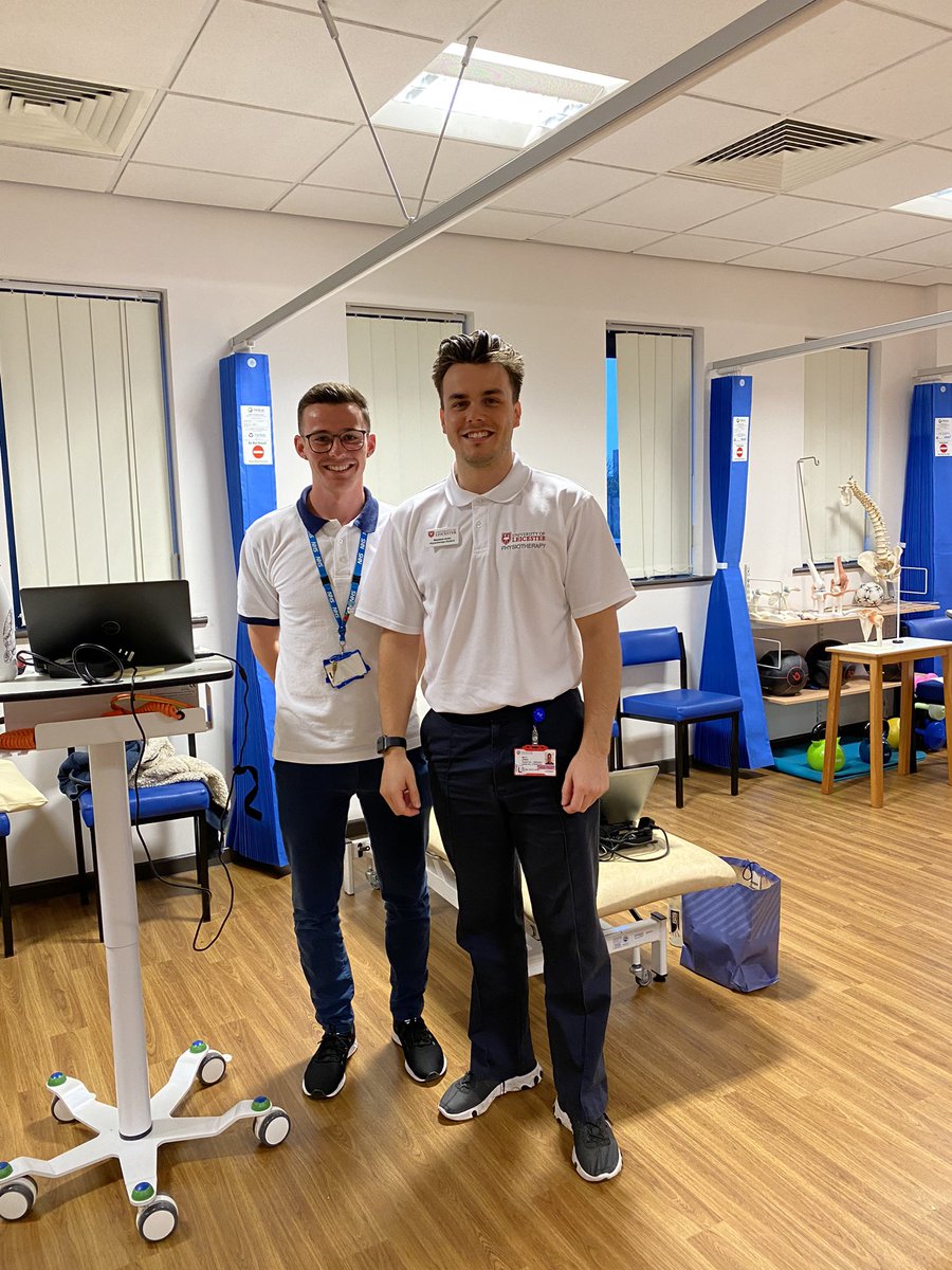 BenBrownPhysio's tweet photo. Another great 6 weeks as a clinical educator for a student on placement complete ✅ congratulations to Matt for a fantastic placement and all the best for your career!👍🏼 https://t.co/wUmjXoovi7