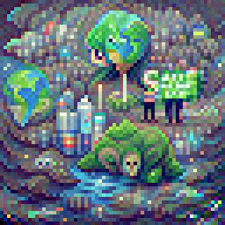 0xMasterpiece's tweet photo. Save our planet!

#pixelart #generativeart #nft #digitalart https://t.co/v0cC4GeFd2