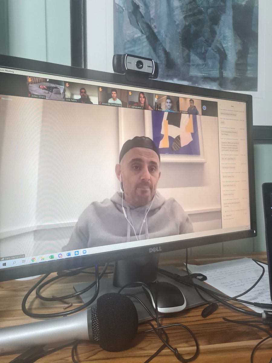 Up at 3am for a Hangout Hawk zoom call with <a href="/garyvee/">Gary Vaynerchuk</a> <a href="/veefriends/">VeeFriends</a>