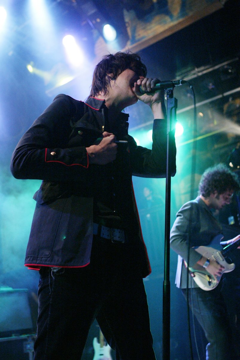 RecordingAcad's tweet photo. .@thestrokes won their first GRAMMY this year for Best Rock Album for 'The New Abnormal'. 🤘 #GRAMMYs https://t.co/JdKmPm1wxY