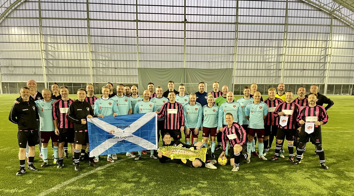 What a special weekend! Huge thanks to <a href="/immarkmartin/">Mark Martin ⚽️🎤❤️</a>, Gary Locke, Ernie and all the Hearts Legends for making this happen. You now have 28 new Hearts fans. Come on you Jambos! 🏴󠁧󠁢󠁳󠁣󠁴󠁿