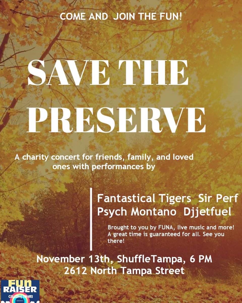 Don’t forget to mark your calendars- this special night is to benefit our efforts to Save USFFP! Come out to Shuffle on Nov 13th to hear great local music and find out the latest on the Forest Preserve. And get ready… We have some big announcements to make! 🤗