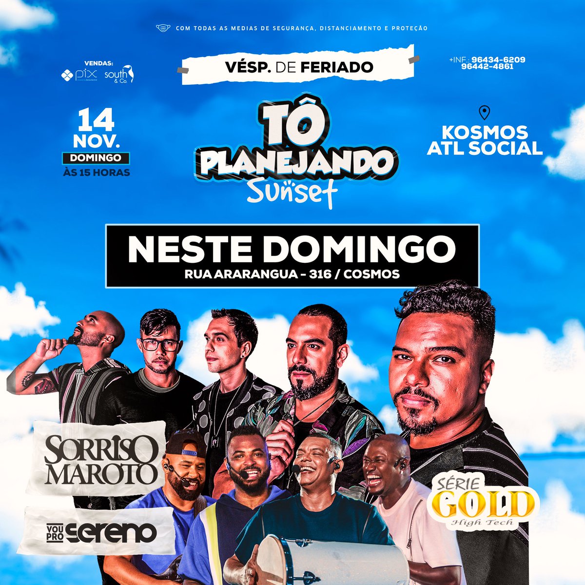 Se Você não For, só Você não vai 🤷🏾‍♂️