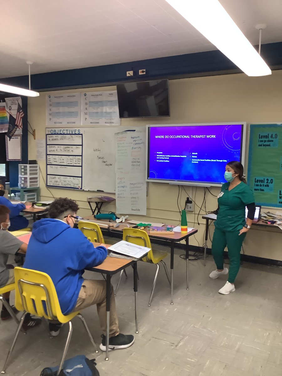 mrssabas's tweet image. Thank you, Marissa Ortega, Occupational Therapy Assistant @WesleyMedical for sharing you educational and career journey with 7 th grade @AVIDEXCEL @JardineSTEM #wpsavid #wpsproud #WPSIgniteLearning #WesleyMedical #MagnetSchlsMSA