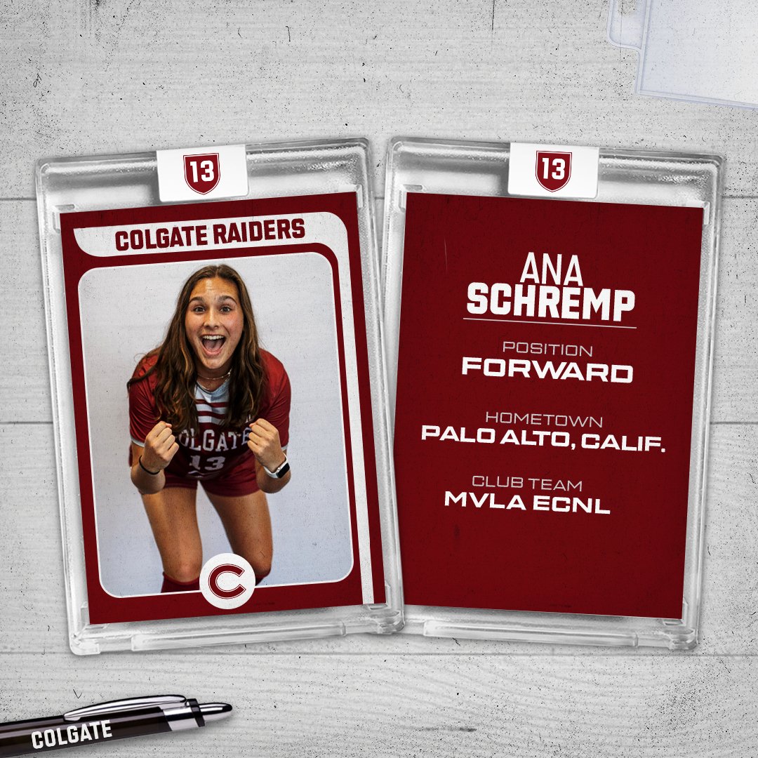 Silicon Valley ➡️ Chenango Valley, up next is Ana Schremp, a force from the Bay Area. A league and team MVP, Ana's record-setting high school career is just the beginning for her as she makes her way to upstate NY. Welcome Ana to the Raider family! #gogate