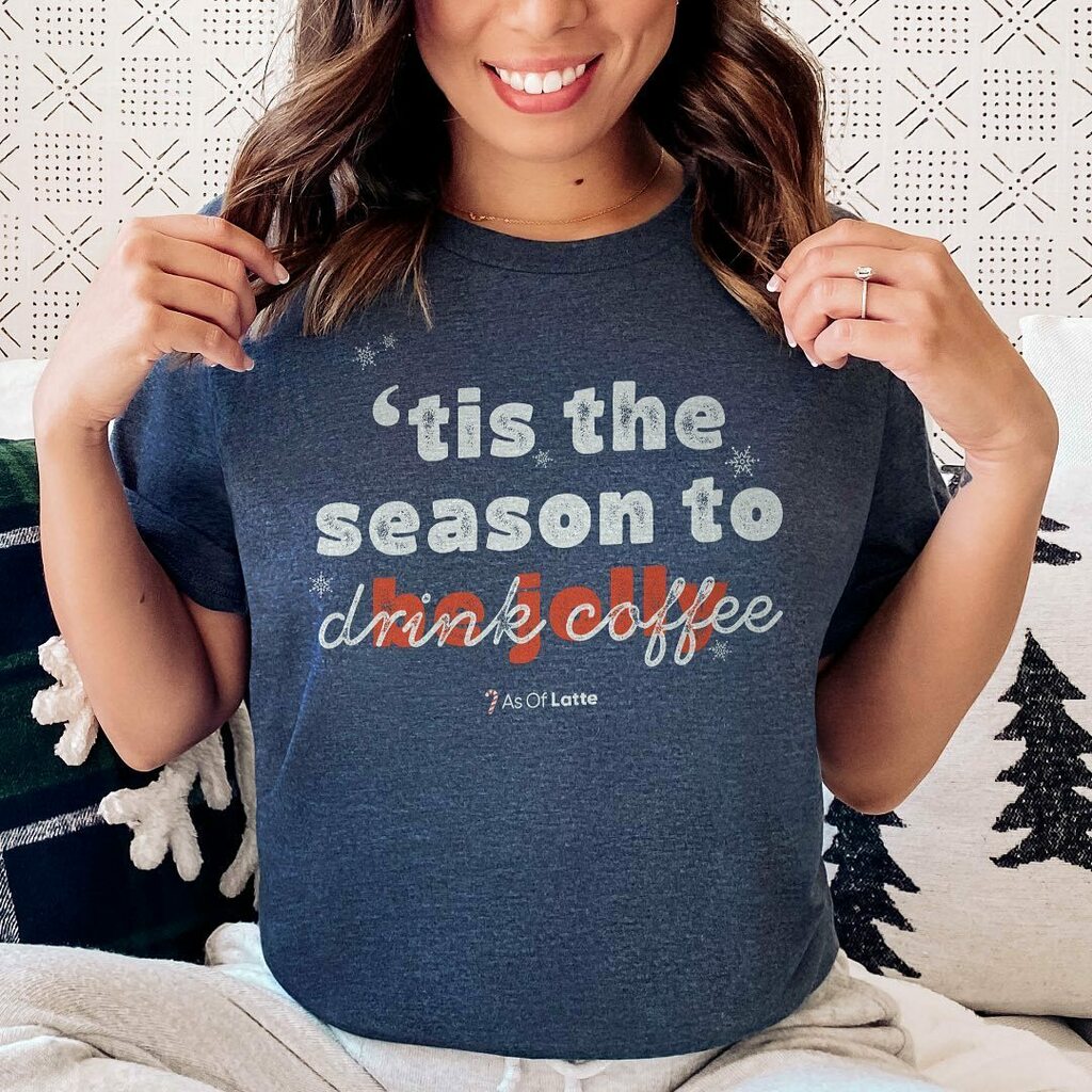 IT’S DEFINITELY THE SEASON FOR COFFEE! ☕️❄️
⠀
Join our “Coffee Lovin’ T-Shirt Club” today to get this shirt. Link in bio ✨
⠀
Estimated to ship Nov. 30th just in time for the Christmas festivities to begin! 🎄🙌
⠀
What is the "Coffee Lovin' T-Shirt … instagr.am/p/CWG5rN8hm3b/