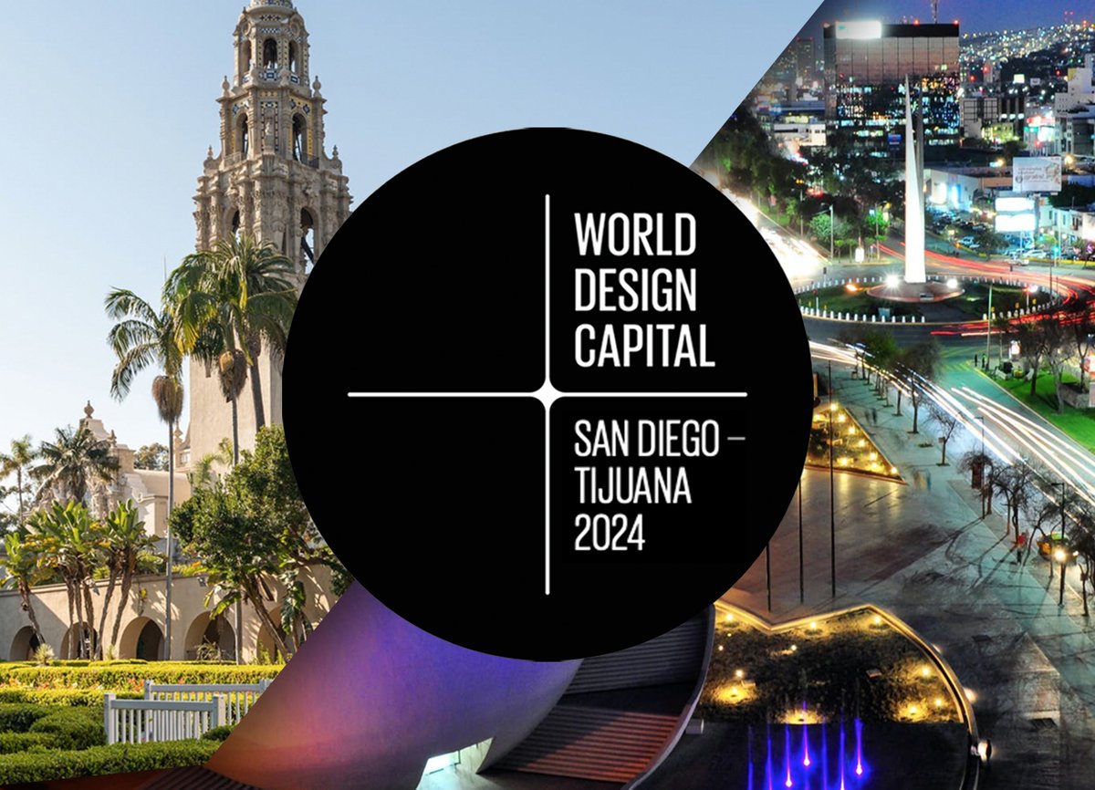 worlddesignorg's tweet photo. World Design Organization (WDO)® announced today that the cities of San Diego (USA) and Tijuana (Mexico) have been jointly named World Design Capital® 2024 as a result of their commitment to human-centered design and legacy of cross-border collaboration. https://t.co/MRcbGmGN7m https://t.co/iMRB5NM8Yy