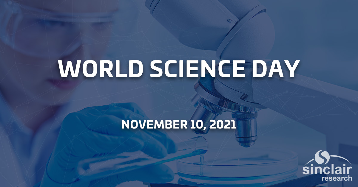 CroSinclair's tweet photo. Happy #WorldScienceDay! Now, more than ever, celebrating the vital role of science in society and the importance that the advancement of science plays in shaping our global future! Thank you to our brilliant scientific experts for helping us create a healthier world. https://t.co/YgRbHibLk7