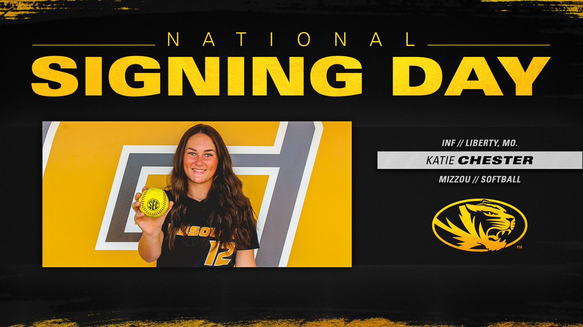 Mizzou Softball (@mizzousoftball) on Twitter photo A big time hitter is headed to CoMo to represent her home state!
<a href="/KChester_12/">Katie Chester</a> is a ๐ฏโผ๏ธ
#OwnIt๐ฏ๐ฅ A big time hitter is headed to CoMo to represent her home state!
<a href="/KChester_12/">Katie Chester</a> is a ๐ฏโผ๏ธ
#OwnIt๐ฏ๐ฅ