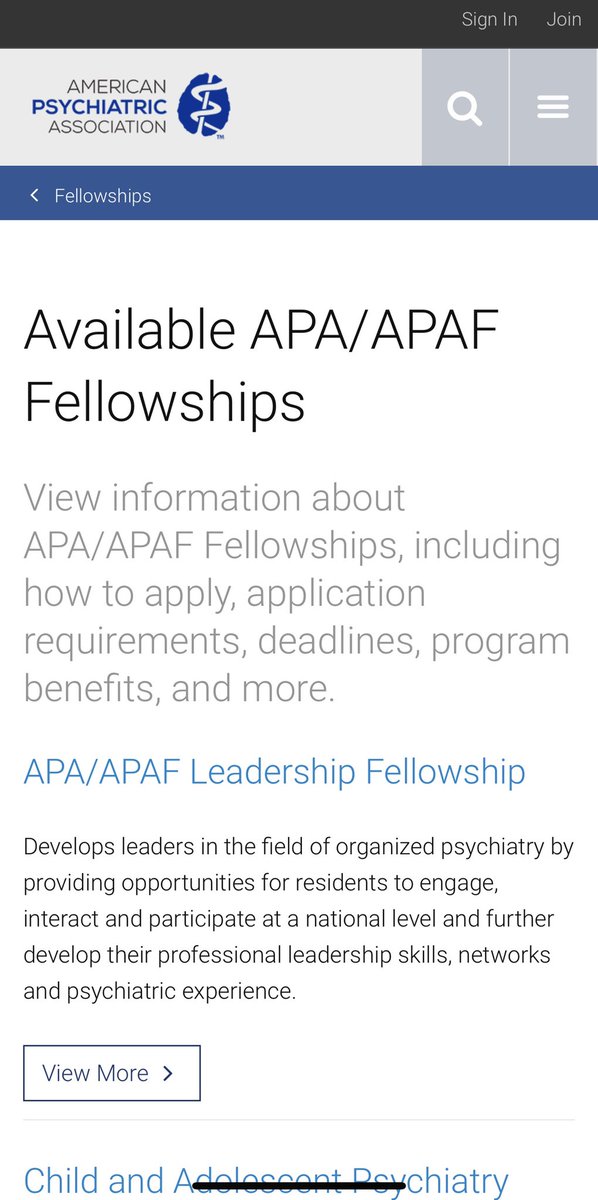 Amalia Londoño Tobón, MD, IMH-E®🇨🇴🇺🇸 She/Ella (@drlondonotobon) on Twitter photo GREAT opportunity for residents & fellows! @APAPsychiatric <a href="/PsychFoundation/">APA Foundation</a>
Deadline in January but not too early to start planning/getting help
Don’t forget that there are many in #MedEd #psychtwitter that are alumni & can help 👇
psychiatry.org/residents-medi… GREAT opportunity for residents & fellows! @APAPsychiatric <a href="/PsychFoundation/">APA Foundation</a>
Deadline in January but not too early to start planning/getting help
Don’t forget that there are many in #MedEd #psychtwitter that are alumni & can help 👇
psychiatry.org/residents-medi…