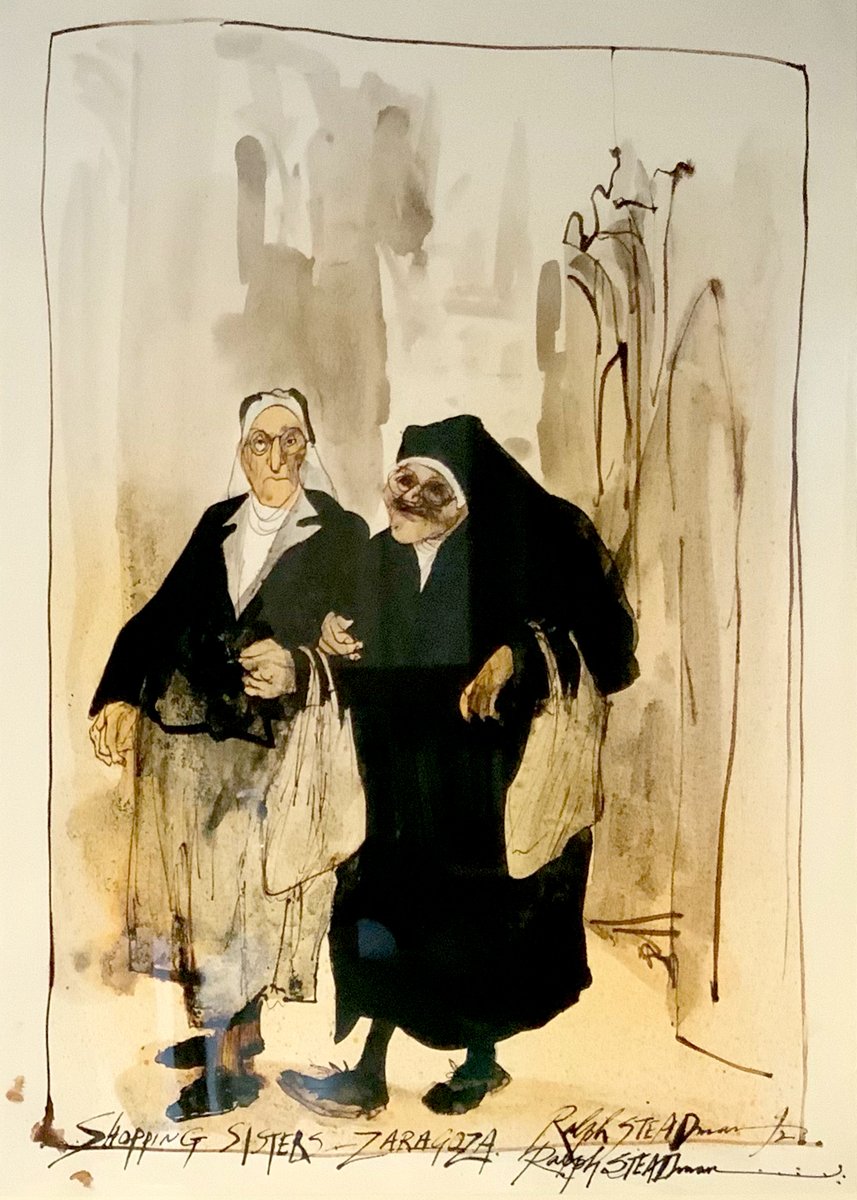 Auction of a signed print by #RalphSteadman
Timed Auction to be held Fri, 12th Nov 2021 - Sun, 28th Nov 2021. Gifted by the artist to the Shrewsbury Cartoon Festival to raise funds for the annual event.

Register to bid: finearttimed.hallsgb.com/auctions/8005/…

#cartoons #illustration #signedart