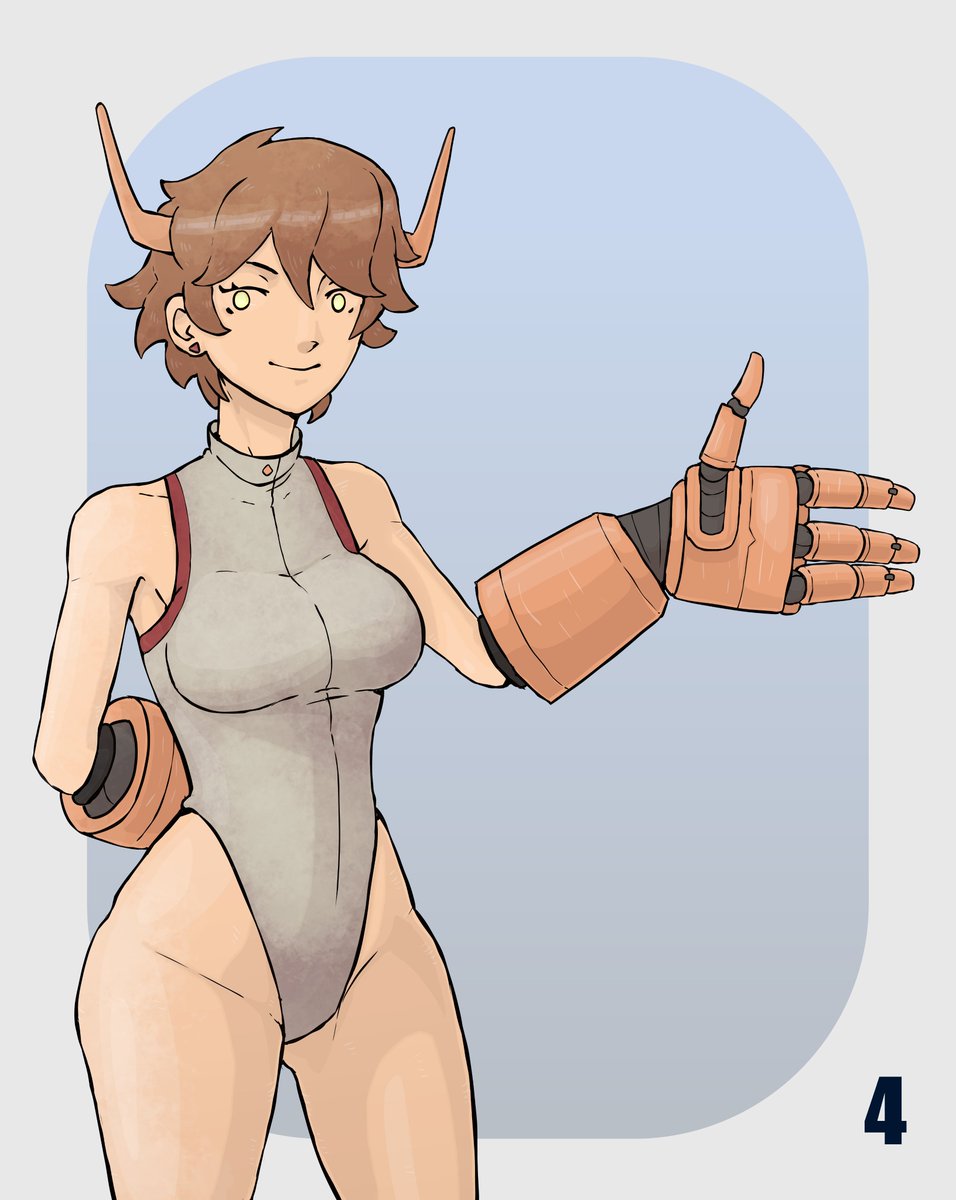 Kakolbus's tweet photo. 👕Which outfit do you like more?

#oc #art #characterdesign #digitalart #robotlimbs https://t.co/BzoVkRZ19H