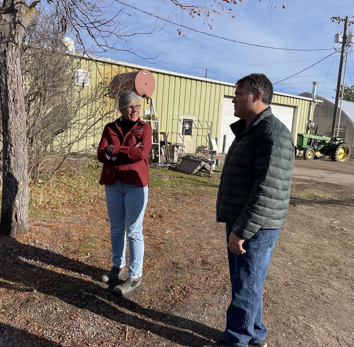 I was blown away by the value added agriculture operation at the Missoula County Public Schools Ag Education Center! This incredible program is keeping meat local, and introducing agriculture to a new generation of Montanans. Thank you for the tour, Tom! #mtpol #MT02