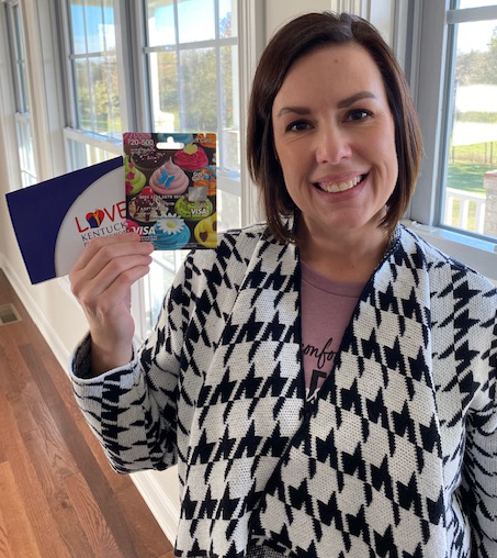 KASAEdLeader's tweet photo. Congratulations to @KASAEdLeader member, Holly Kimble (Mason County Schools), winner of the first member benefits & satisfaction survey $250 gift card drawing! #ProudKASAMember #LoveKYPublicSchools https://t.co/Wfwr4TVQ5z