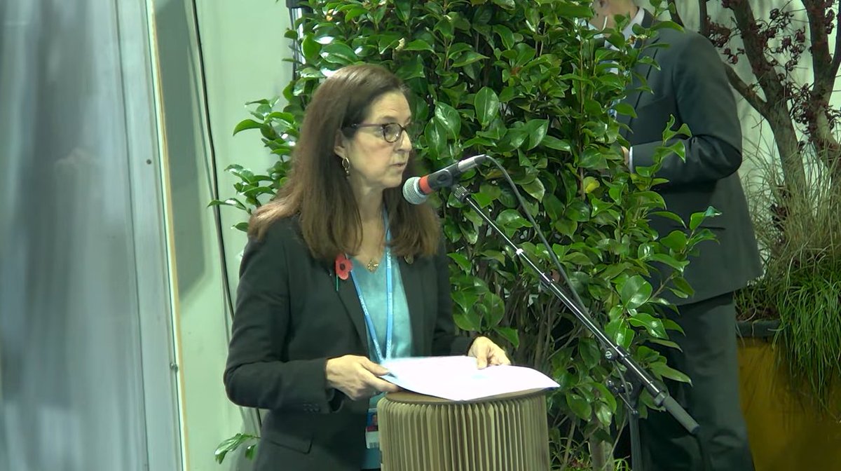 Great to see the US back in the Ocean, swimming with us! 

Monica Medina, Assistant Secretary, US Dept of State, speaking at the #GreatBlueWall launch, <a href="/UNFCCC/">UN Climate Change</a> #COp26. 

She follows <a href="/IUCN/">IUCN</a> DG Bruno Oberle, UN Ambassador <a href="/ThomsonFiji/">Peter Thomson</a> and <a href="/IucnE/">IUCN ESARO</a>'s <a href="/thomas_sberna/">Thomas Sberna</a>, with more to come.