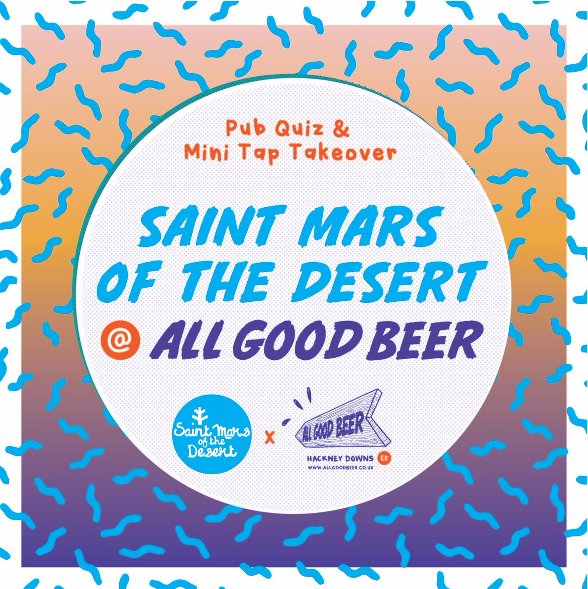 All_Good_Beer's tweet image. Our next pub quiz is going to be extra special as we’re joined by Saint Mars of the Desert! @beerofsmod 🍻
-
Mini Tap Takeover // Meet the team // Cans to takeaway // Themed quiz with SMOD prizes to win 🏆 
-
Quiz starts at 7:30pm // Wed 17th November
-
📍 All Good Beer