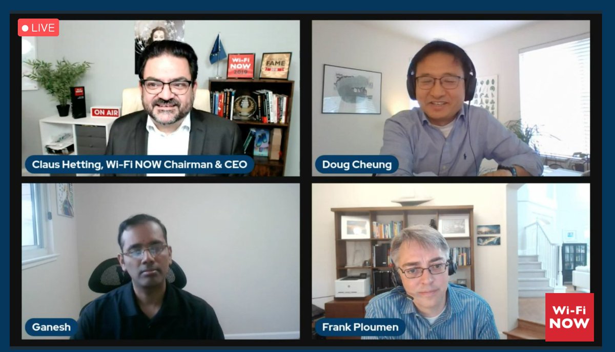 Live now: @Qualcomm @NetgearBusiness @CalixHQ in a panel with our very own @HettingClaus talking about Enterprization of the home Live here: wifinowglobal.com/webinar/wwc-sp…