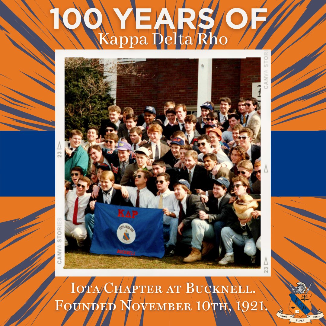 Kappa Delta on X: "The Iota Chapter at Bucknell University was founded 100 years ago today! Today we celebrate 100 years of Honor Super Omnia for the Iota Chapter. Keep going