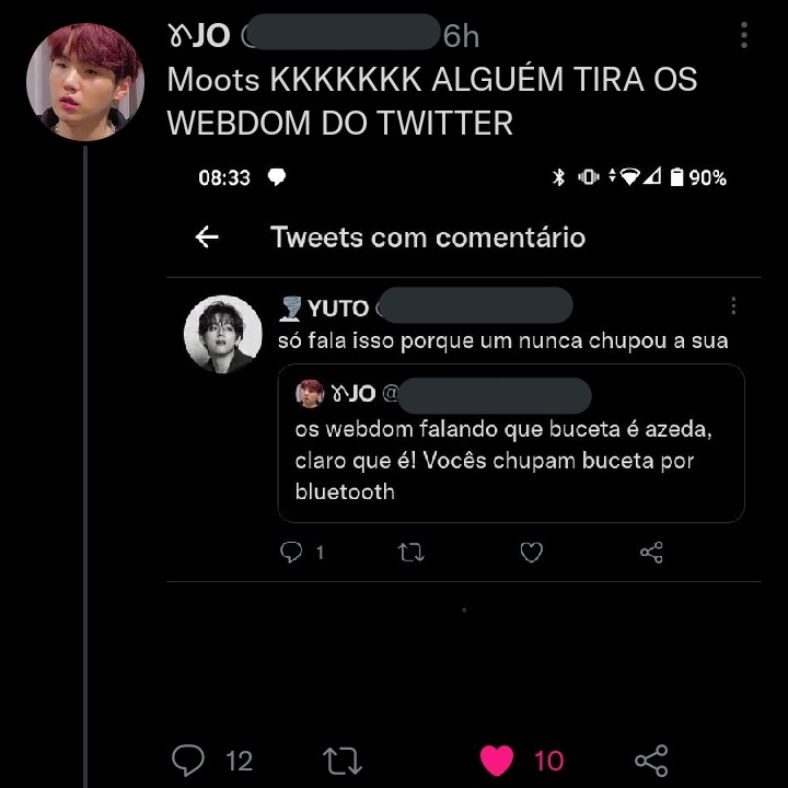 webdomvergonha's tweet photo. sos: webdom querendo ser gente https://t.co/VMvNV5RWLu
