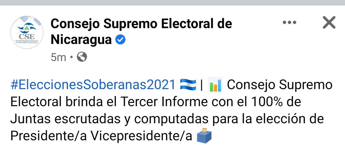 El CSE usando un hashtag promocionado por el actual gobierno, como se llama eso? Como podemos creer en unas elecciones libres y justas si hacen esto?