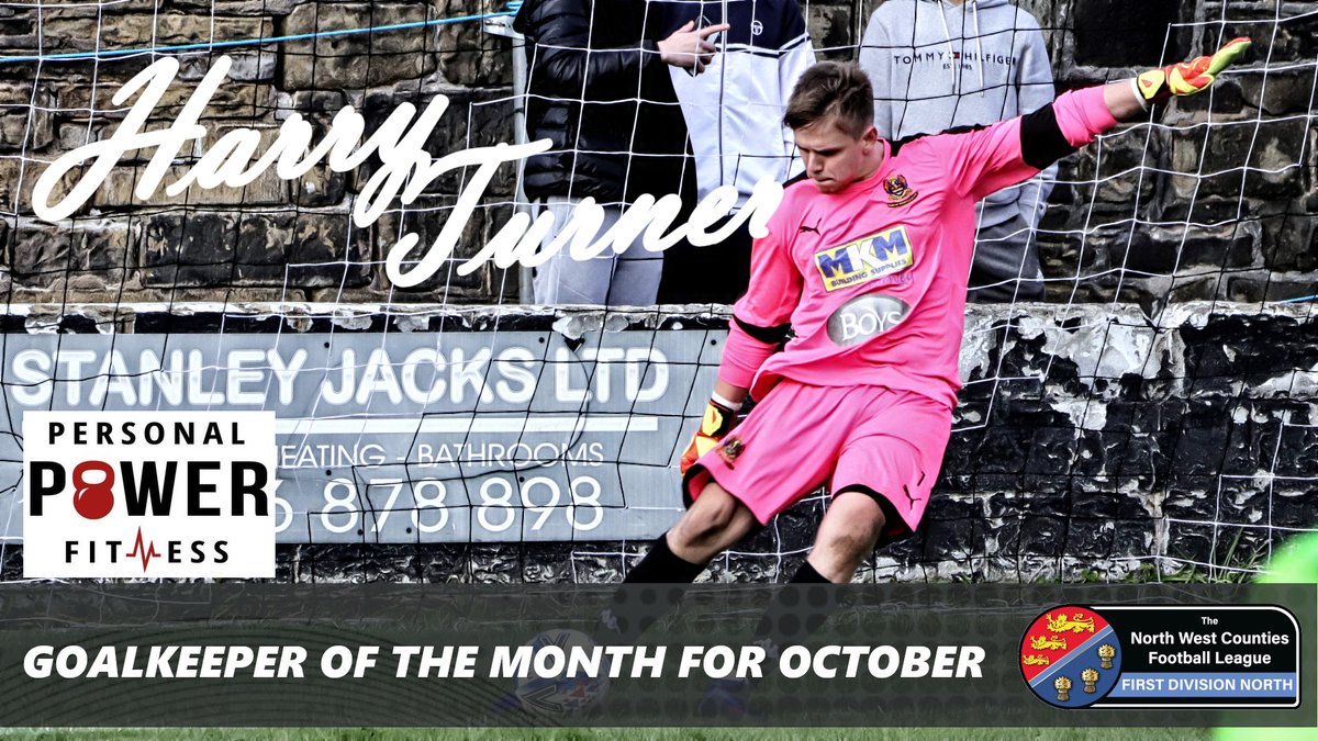 BacupBoro's tweet photo. Massive congratulations to @BacupBoro goalkeeper @harryturner___ who for the second month in a row is awarded Goalkeeper of the Month by the @nwcfl We would also like to congratulate former boro keeper @monteith90 for picking up the same accolade in Division One South 👏👏👏 https://t.co/QBrwcHEPD1
