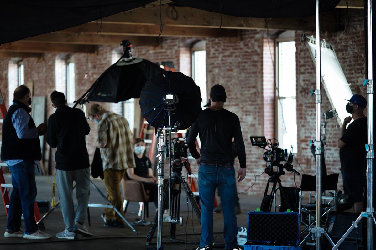 allengerritsen's tweet photo. Some behind-the-scenes moments from our latest project with @CaronTreatment Centers, capturing real stories from real people about how Caron helped them get #RealAboutRecovery. Special thanks to our friends at @BowstringStudio for all their hard work! https://t.co/nTBX0N18iU