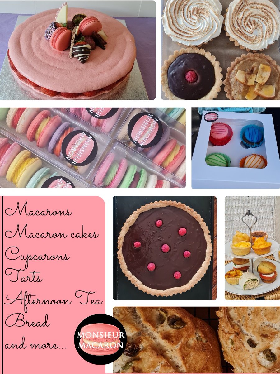 MacaronSkerries's tweet image. 💜 Whether you're looking for #afternoontea or a #macaroncake or simply delicious #homemade #bread, we've got you covered. 💜

💻 monsieur-macaron.com 
🛵 #orderonline for #delivery any day from #Skerries as far as #Stamullen/ #Swords.